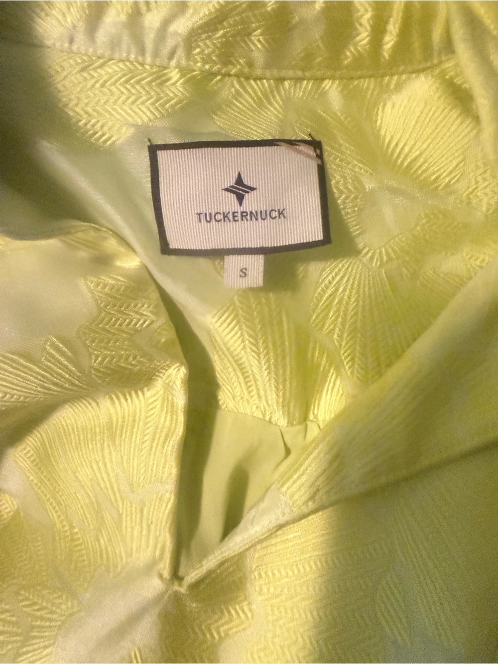 Tuckernuck Yellow Asymmetrical Ruffle Dress - Picture 5 of 6